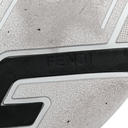 Fendi X SARAH COLEMAN Nylon Lycra FF Vertigo Mens Fendi Flow Low Top Sneakers 9 Black 6 of 8