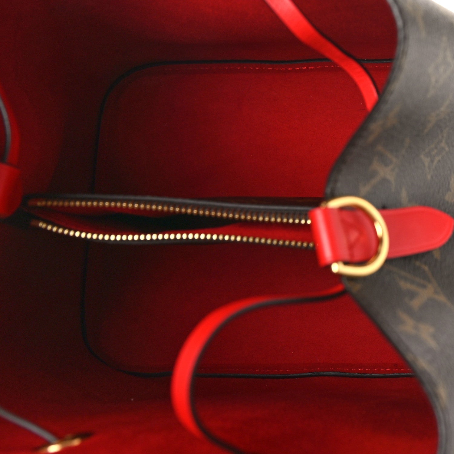 Louis Vuitton Monogram Neonoe MM Coquelicot 5 of 8