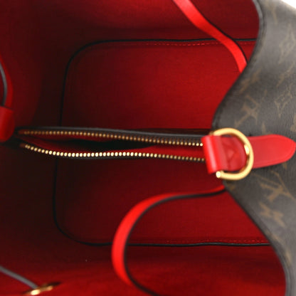 Louis Vuitton Monogram Neonoe MM Coquelicot 5 of 8