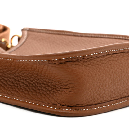 Hermes Taurillon Clemence Evelyne TPM Gold 9 of 11