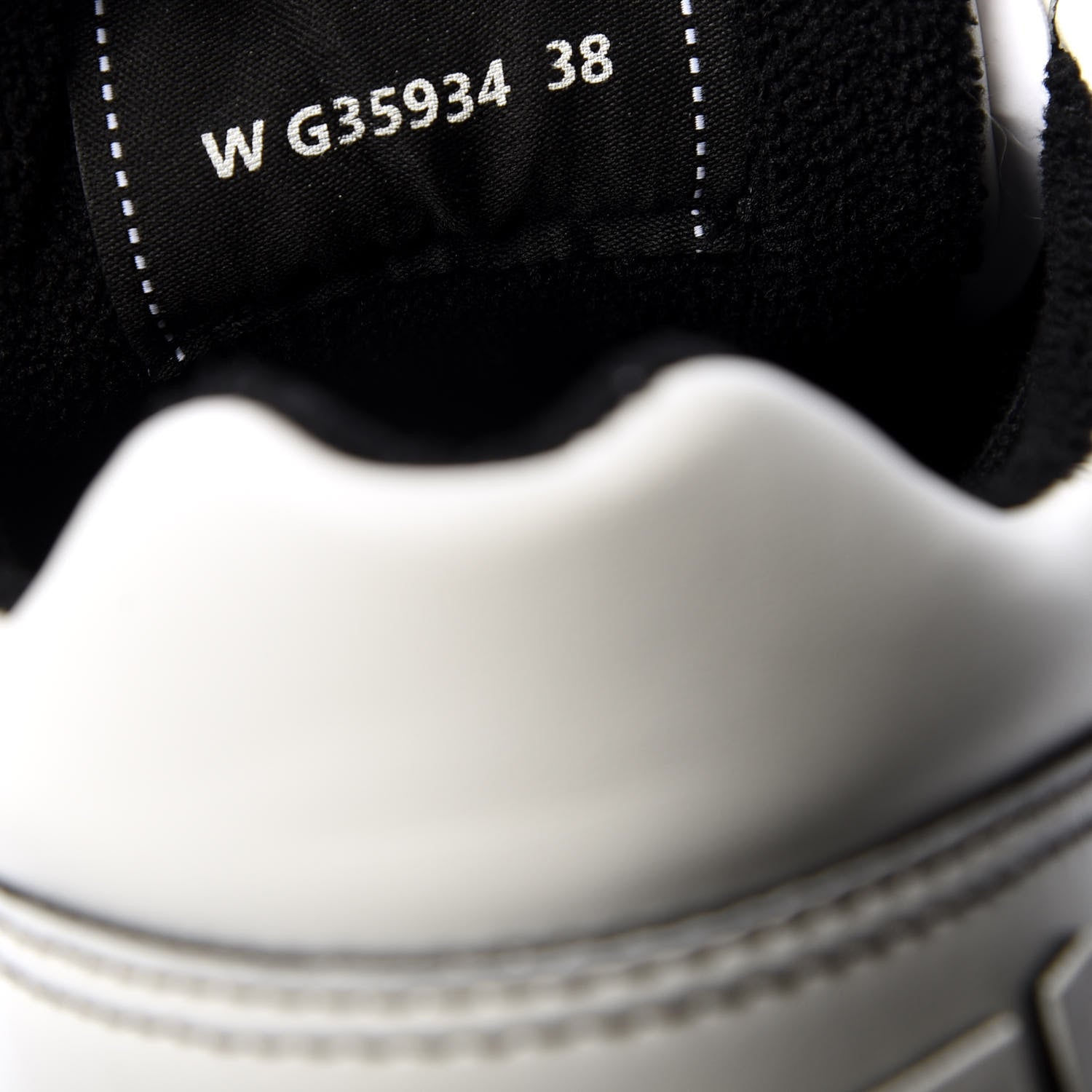 Chanel Calfskin Womens Logo Sneakers 38 White 10 of 11
