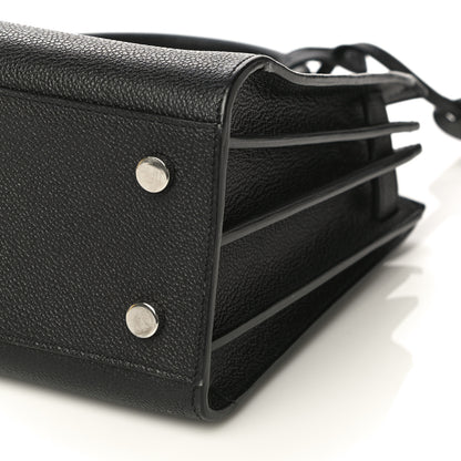 Saint Laurent Grained Calfskin Baby Sac De Jour Black 5 of 14