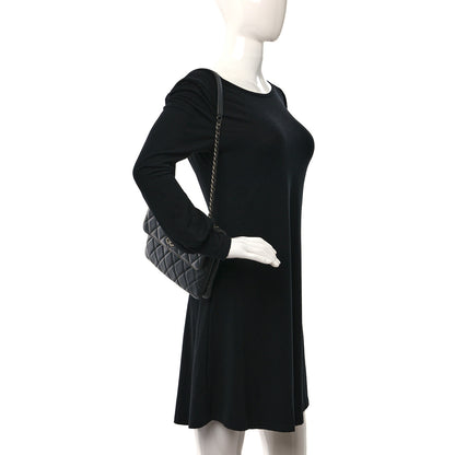 Chanel Lambskin Quilted Medium Trendy CC Flap Black 2 of 9