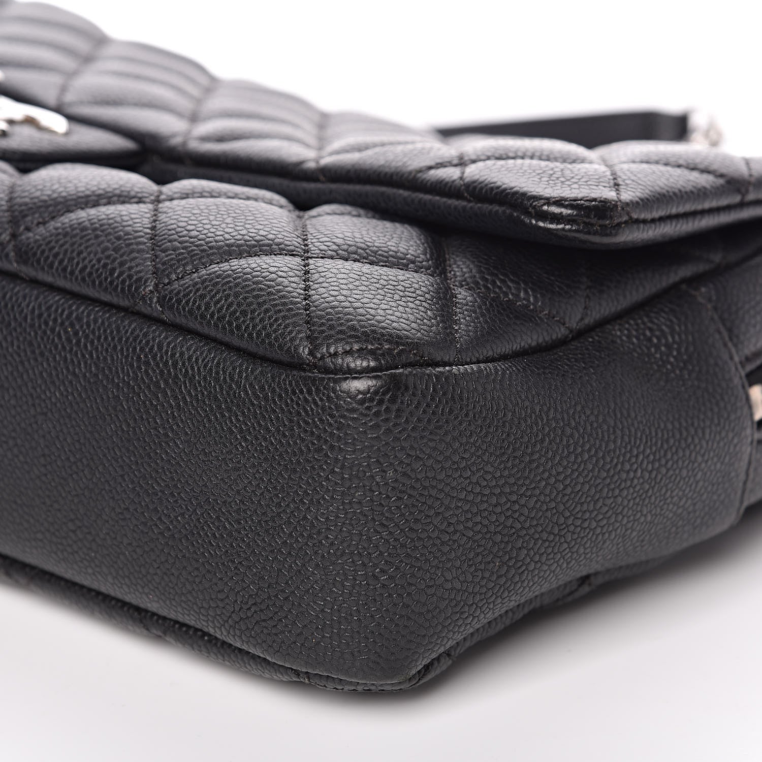 Chanel Caviar Quilted Jumbo Easy Flap Black 9 of 11