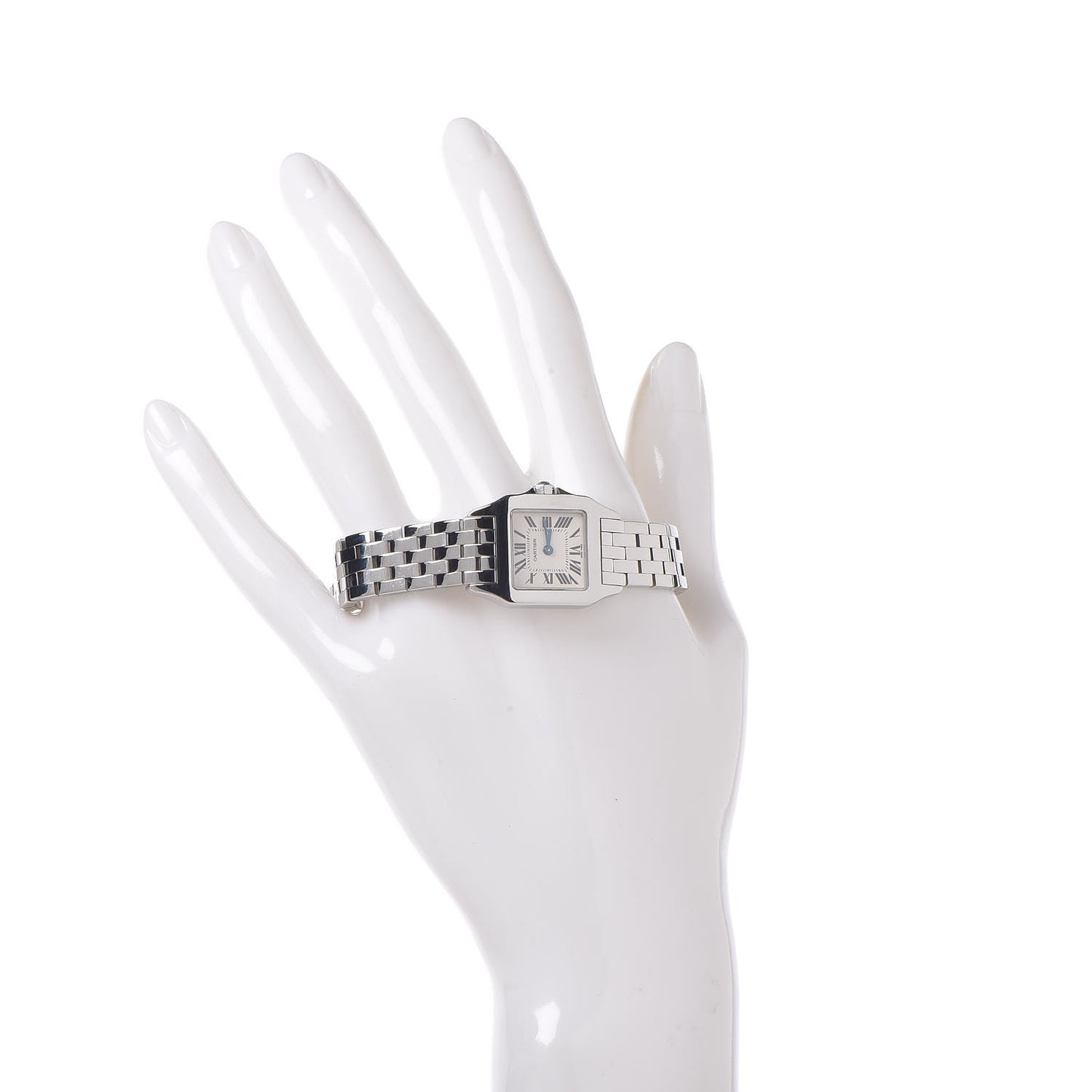 Stainless Steel 20mm Santos Demoiselle Quartz Watch