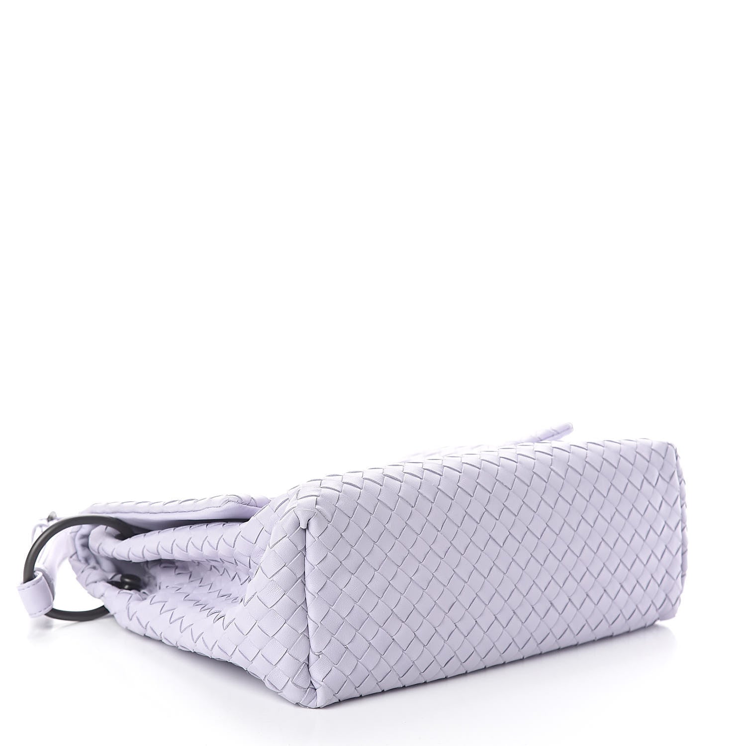 Bottega Veneta Nappa Intrecciato Flap Shoulder Bag Oyster Lilac 4 of 8
