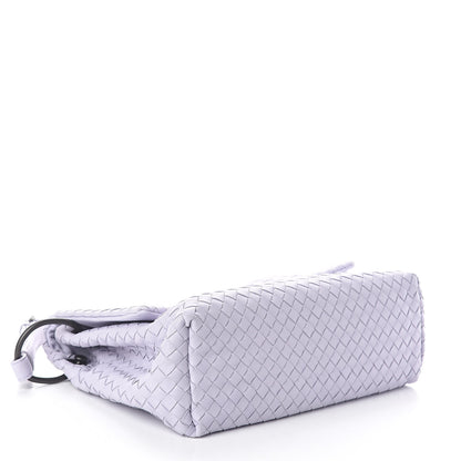 Bottega Veneta Nappa Intrecciato Flap Shoulder Bag Oyster Lilac 4 of 8