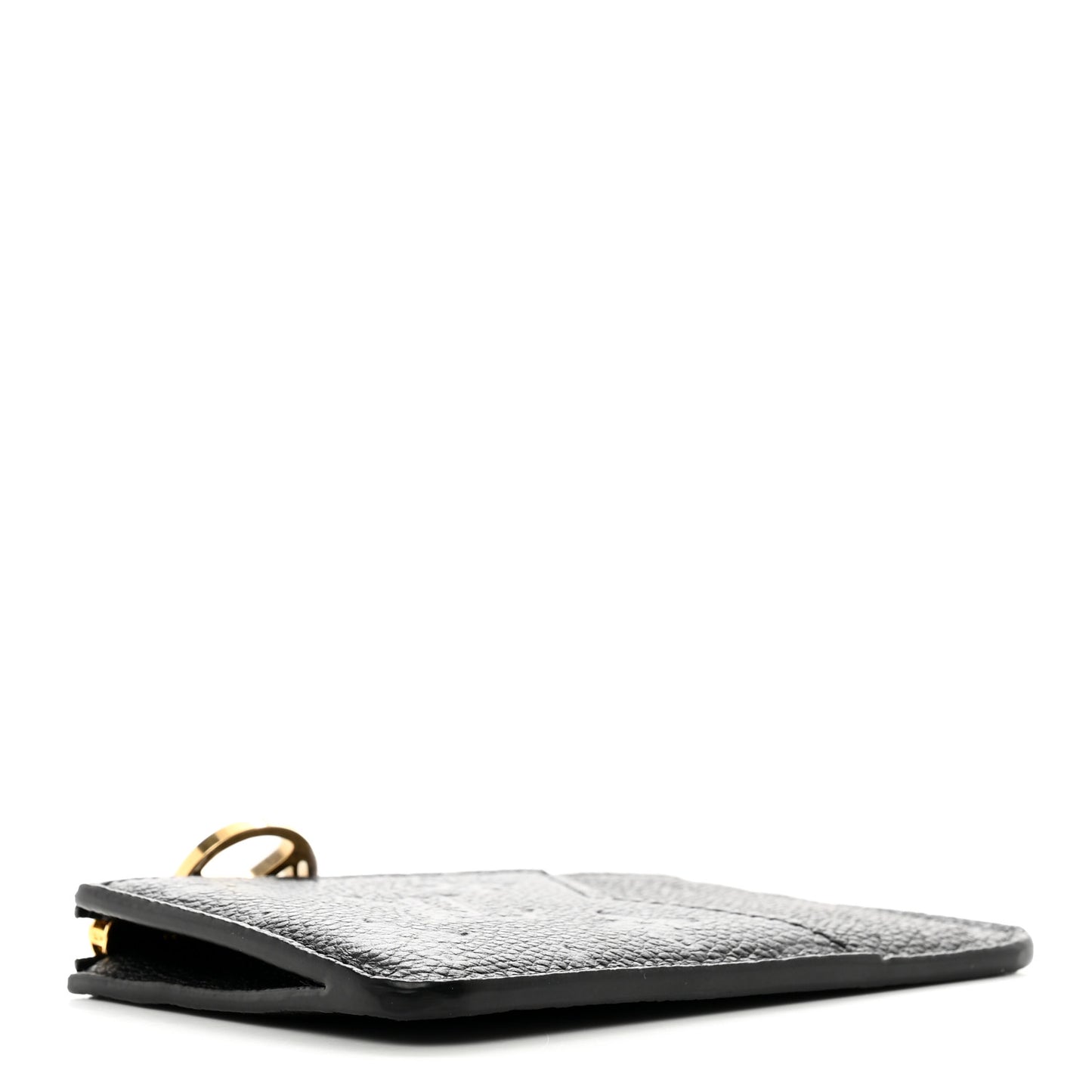 Empreinte Monogram Zipped Romy Card Holder Black
