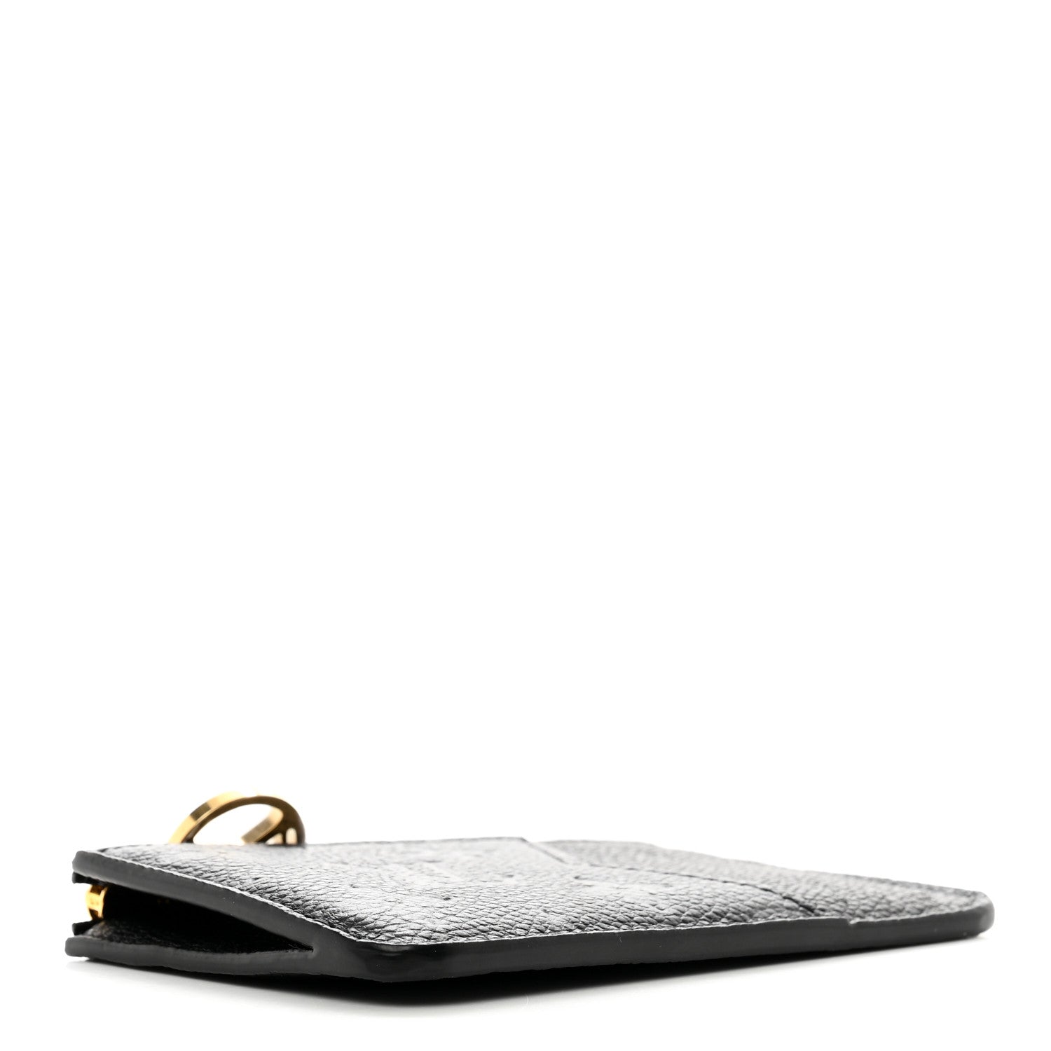 Louis Vuitton Empreinte Monogram Zipped Romy Card Holder Black 4 of 6