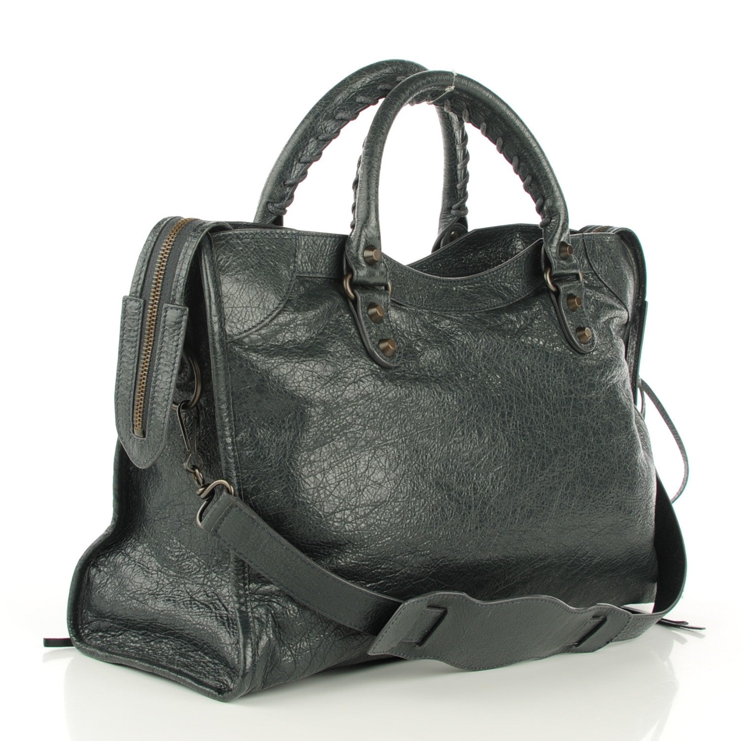 Balenciaga Agneau Classic Hardware City Anthracite 3 of 7