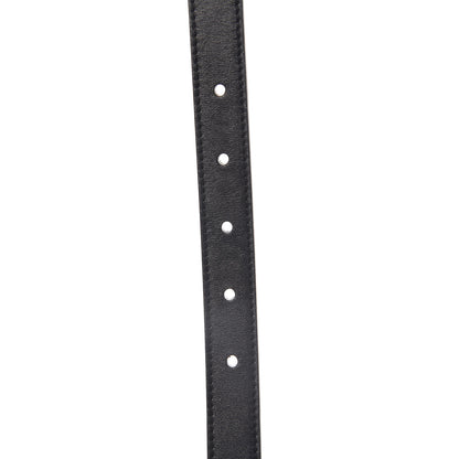 Gucci Calfskin Double G 20mm Belt 85 34 Black 6 of 9