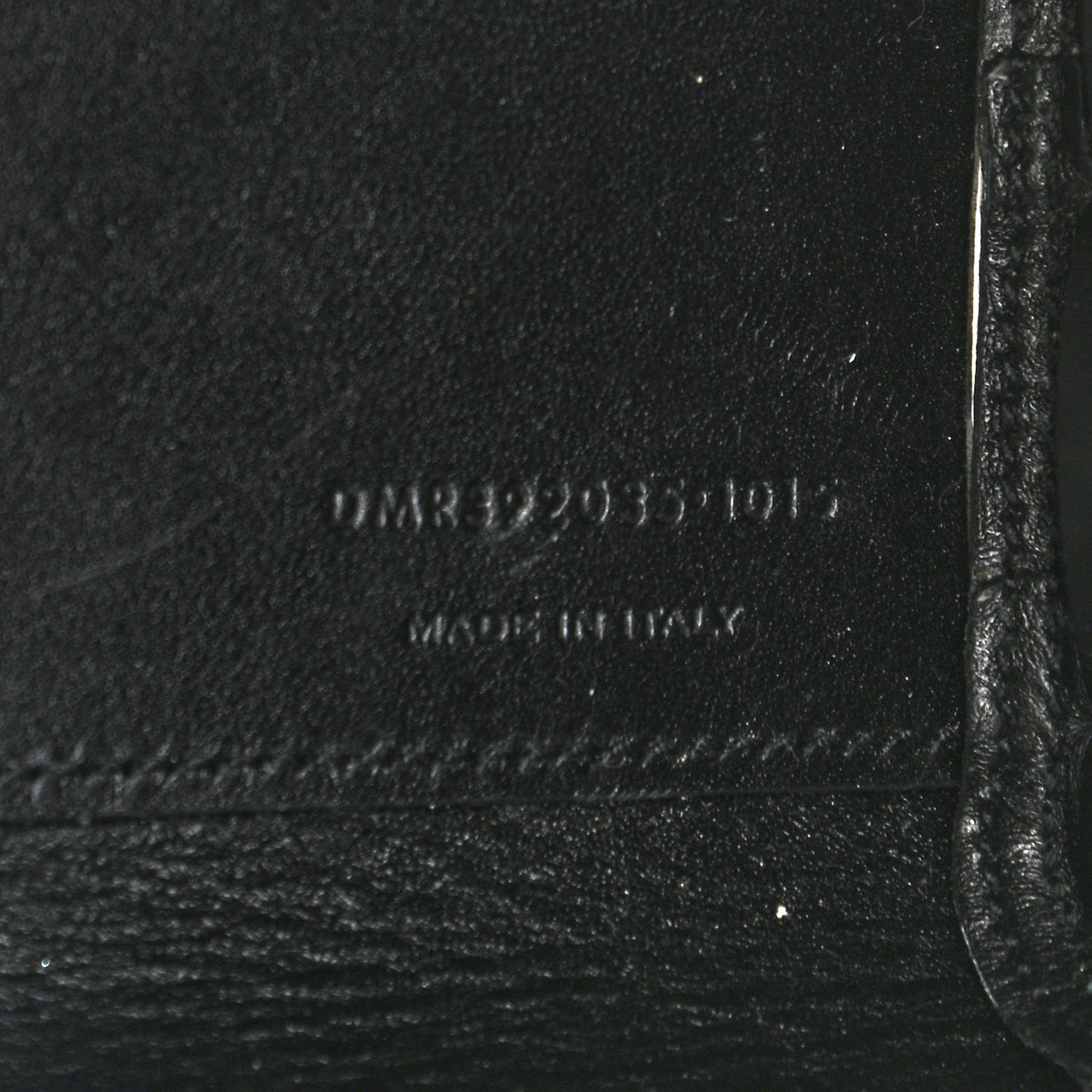 Grained Calfskin Nano Sac De Jour Porcellana Black