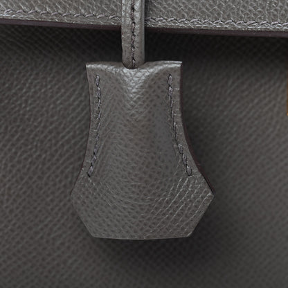 Hermes Epsom Kelly Sellier 28 Etain 32 of 39