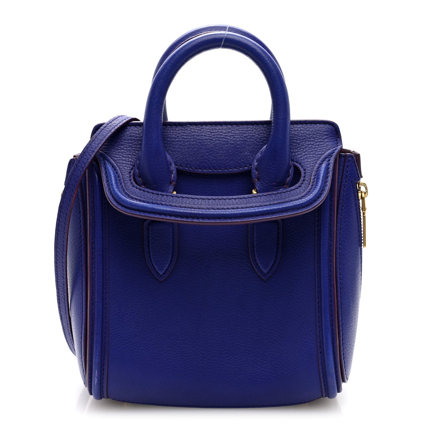 Grain Calfskin Mini Heroine Purple