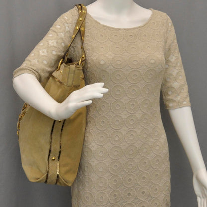 Gucci Suede Irina Large Tote 2 of 9