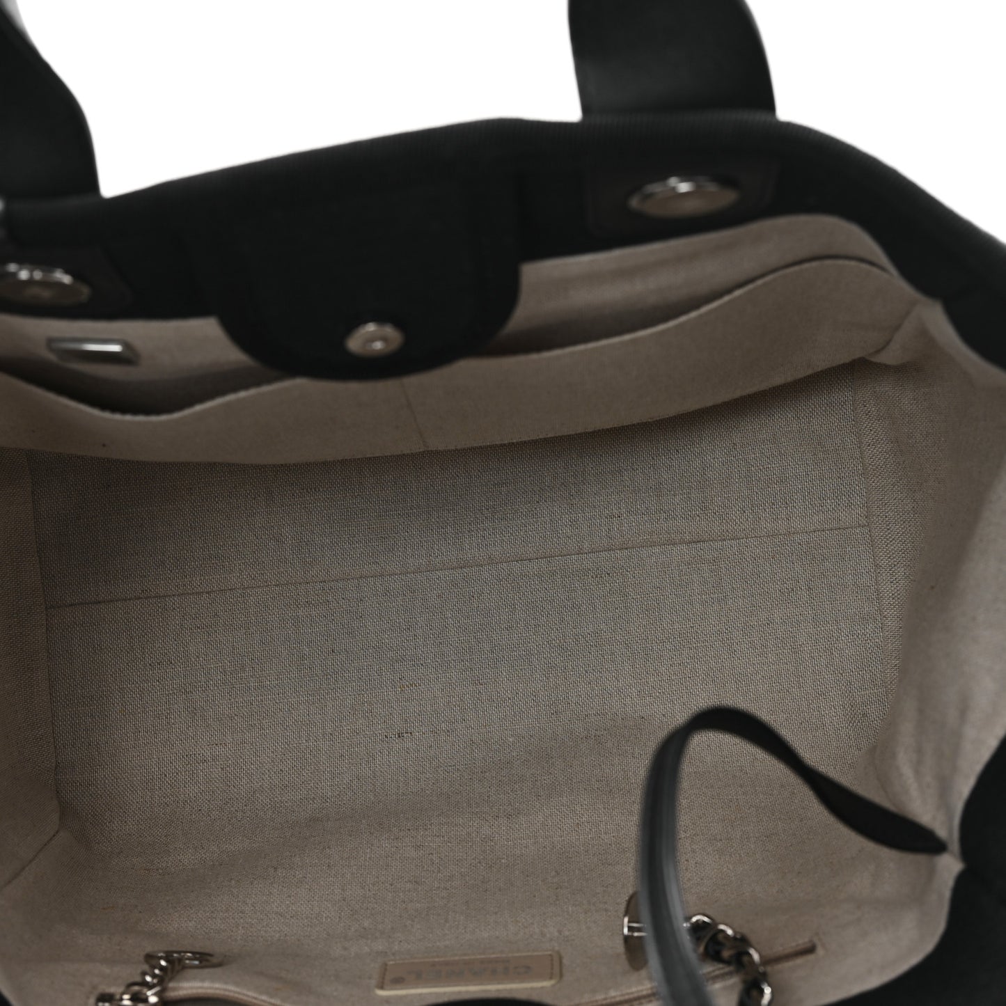 Mixed Fibers Small Deauville Tote Black