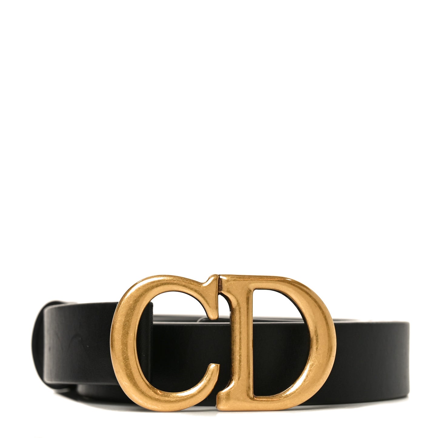 Calfskin Saddle Belt 90 Black