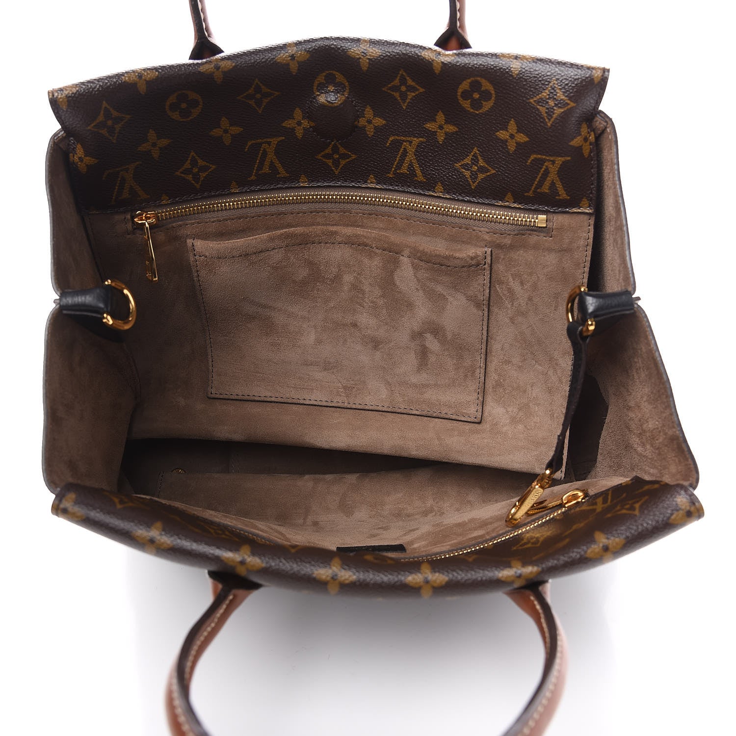 Louis Vuitton Monogram Tote W PM Black 4 of 10
