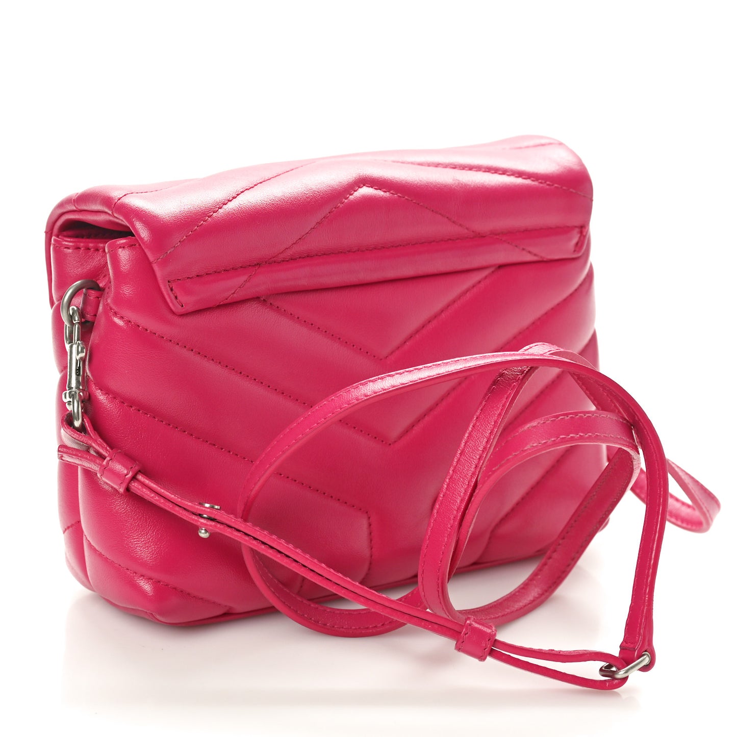 Calfskin Y Quilted Monogram Toy Loulou Crossbody Bag Freesia