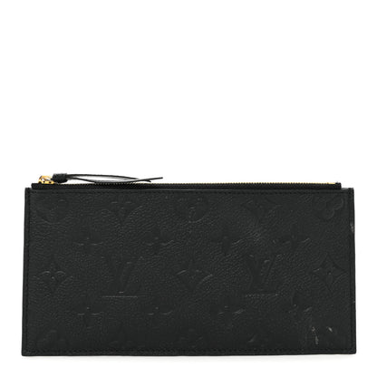 Louis Vuitton Empreinte Felicie Chain Wallet Zippered Insert Black 1 of 10