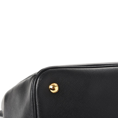 Prada Saffiano Lux Large Tote Nero Black 10 of 12