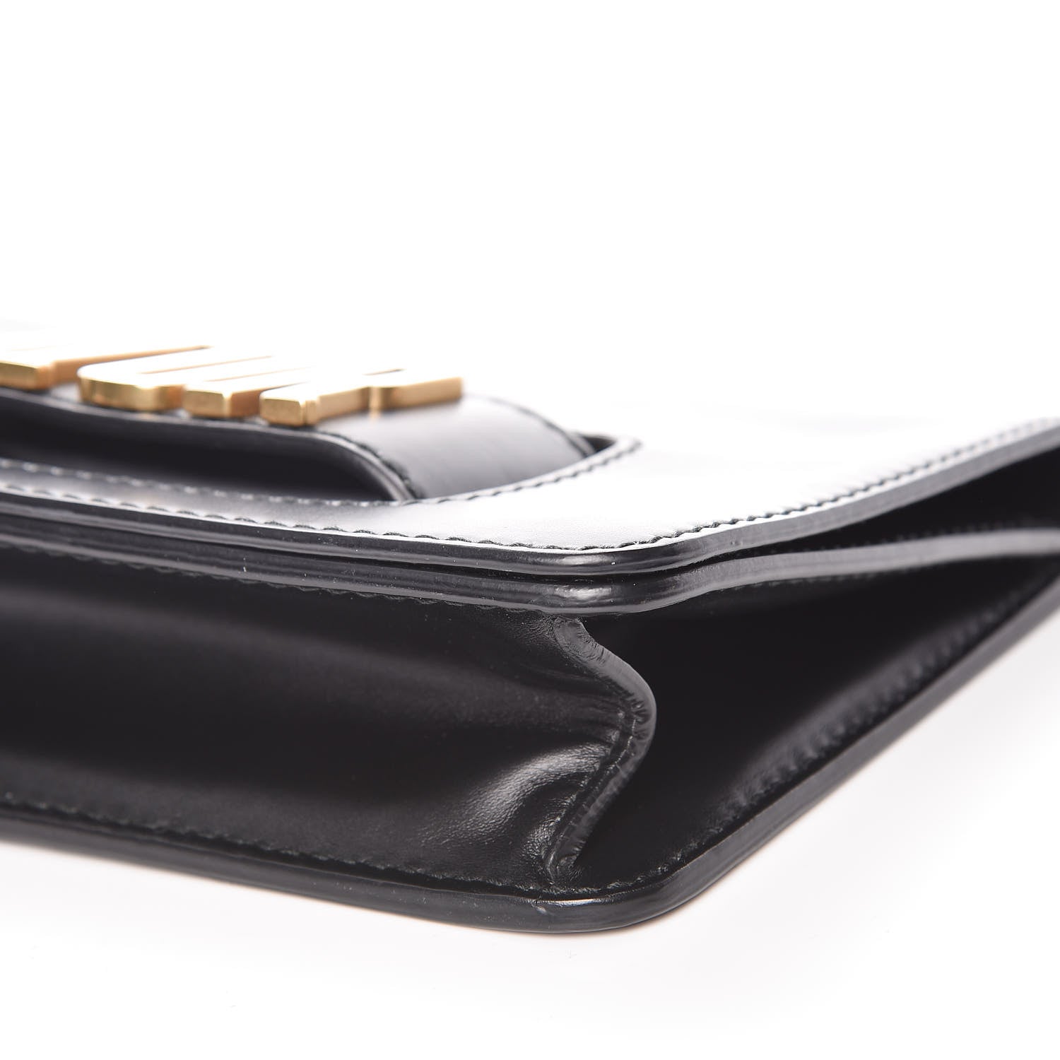 Christian Dior Smooth Calfskin Dio(r)evolution Flap Clutch Black 9 of 11