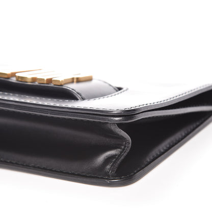 Christian Dior Smooth Calfskin Dio(r)evolution Flap Clutch Black 9 of 11