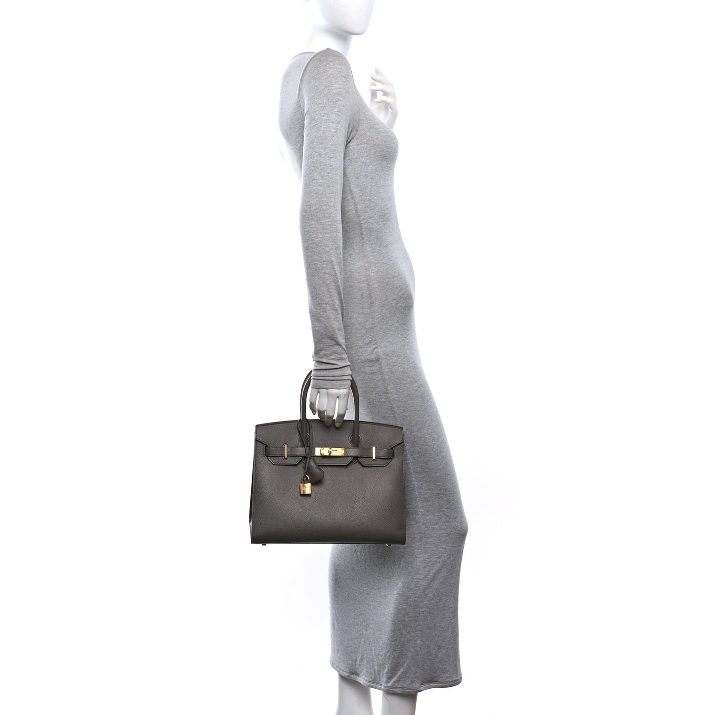 Epsom Birkin Sellier 30 Etain