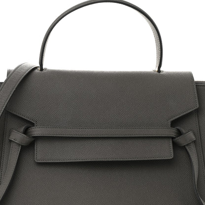 Celine Grained Calfskin Mini Belt Bag Grey 8 of 13