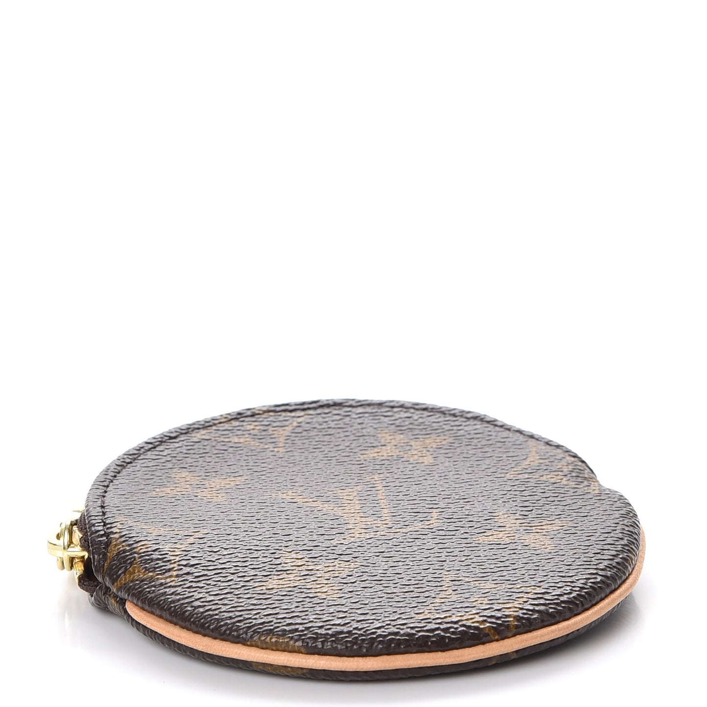 Monogram Round Coin Purse