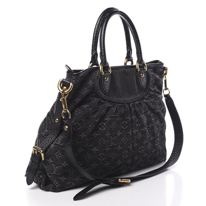 Louis Vuitton Denim Neo Cabby GM Black 2 of 10