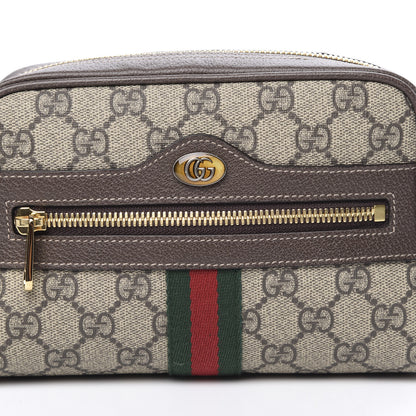 Gucci GG Supreme Monogram Small Ophidia Belt Bag 65 26 Dark Brown 8 of 10