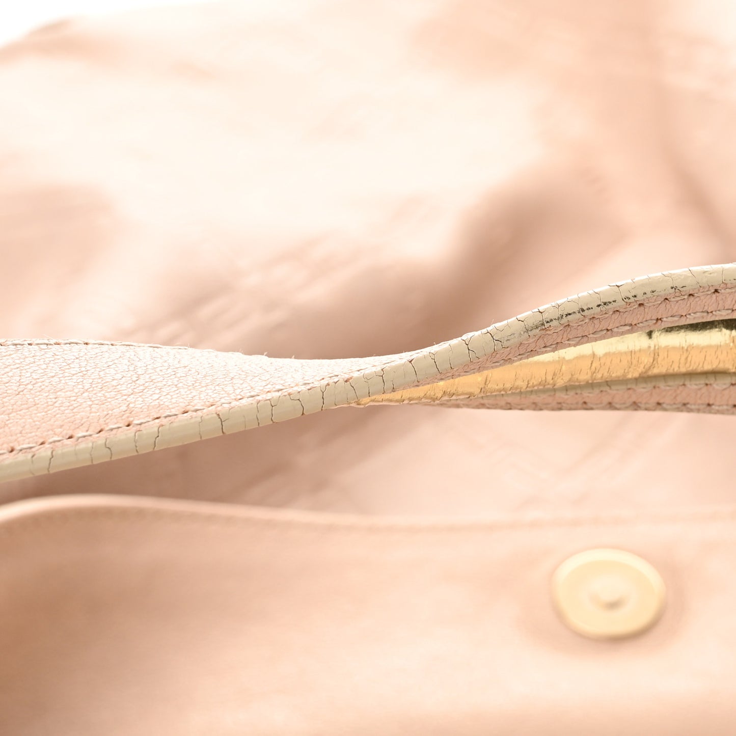 Calfskin Greca Argyle Embossed Medusa Hobo