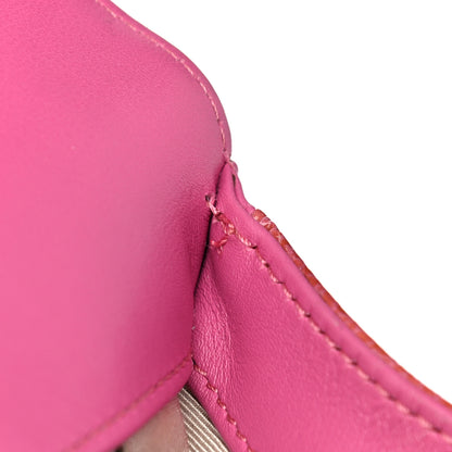 Chanel Distressed Patent Calfskin Quilted New Medium Boy Flap Pink 17 of 18