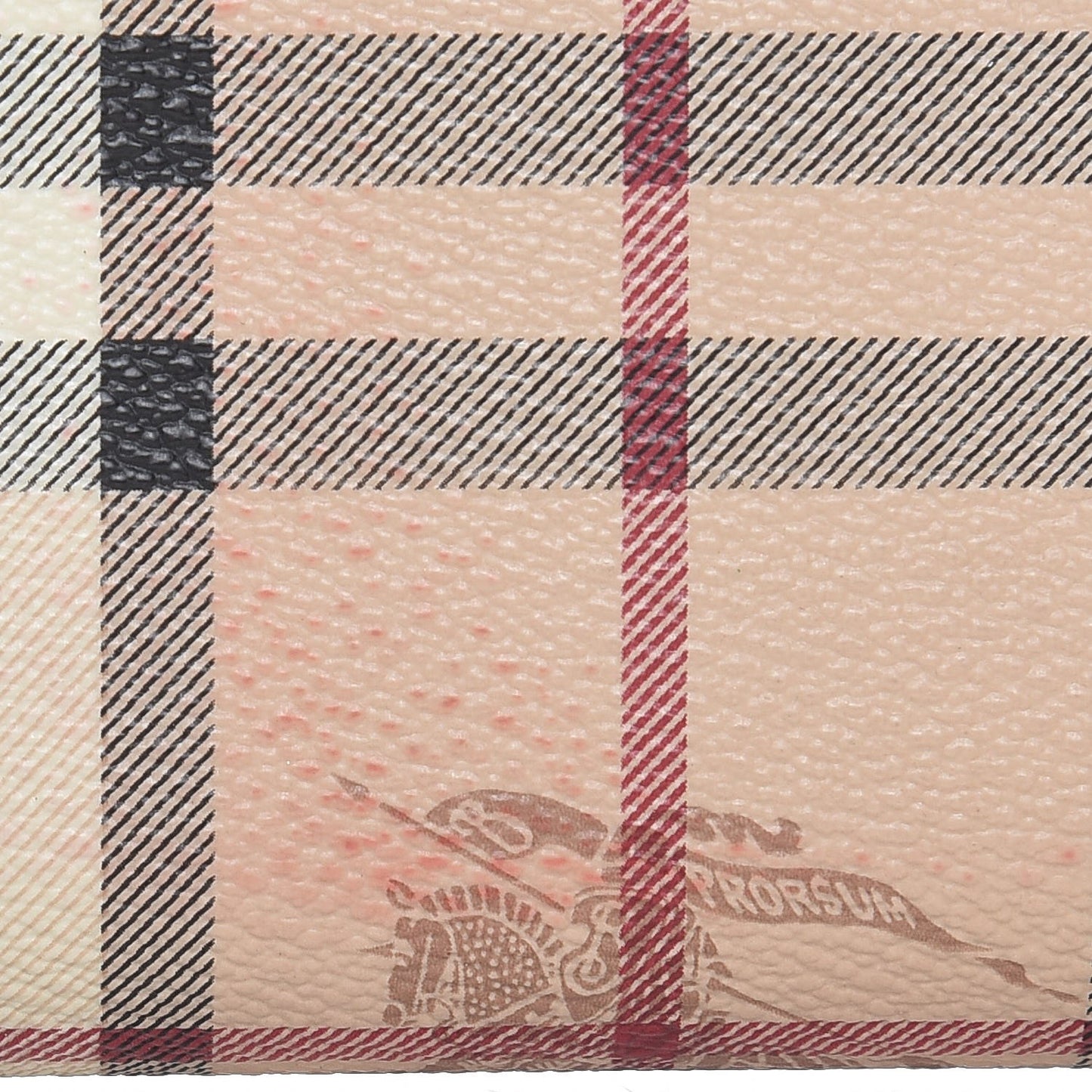 Haymarket Check Large Ziggy Zip Around Wallet Chocolate