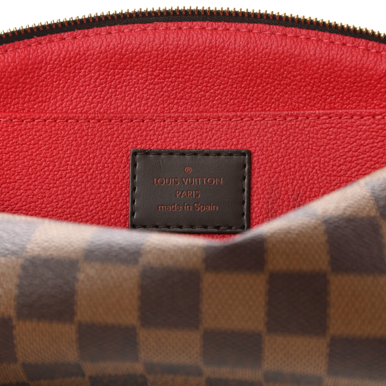 Louis Vuitton Damier Ebene Cosmetic Pouch 6 of 13