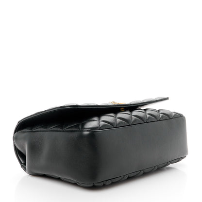 Versace Nappa Quilted La Medusa Chain Crossbody Black 4 of 11