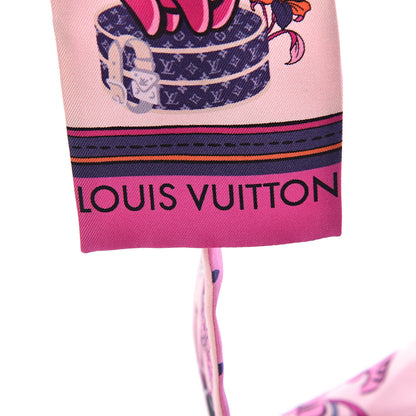 Louis Vuitton Silk Monogram Superstition Bandeau Rose 3 of 5
