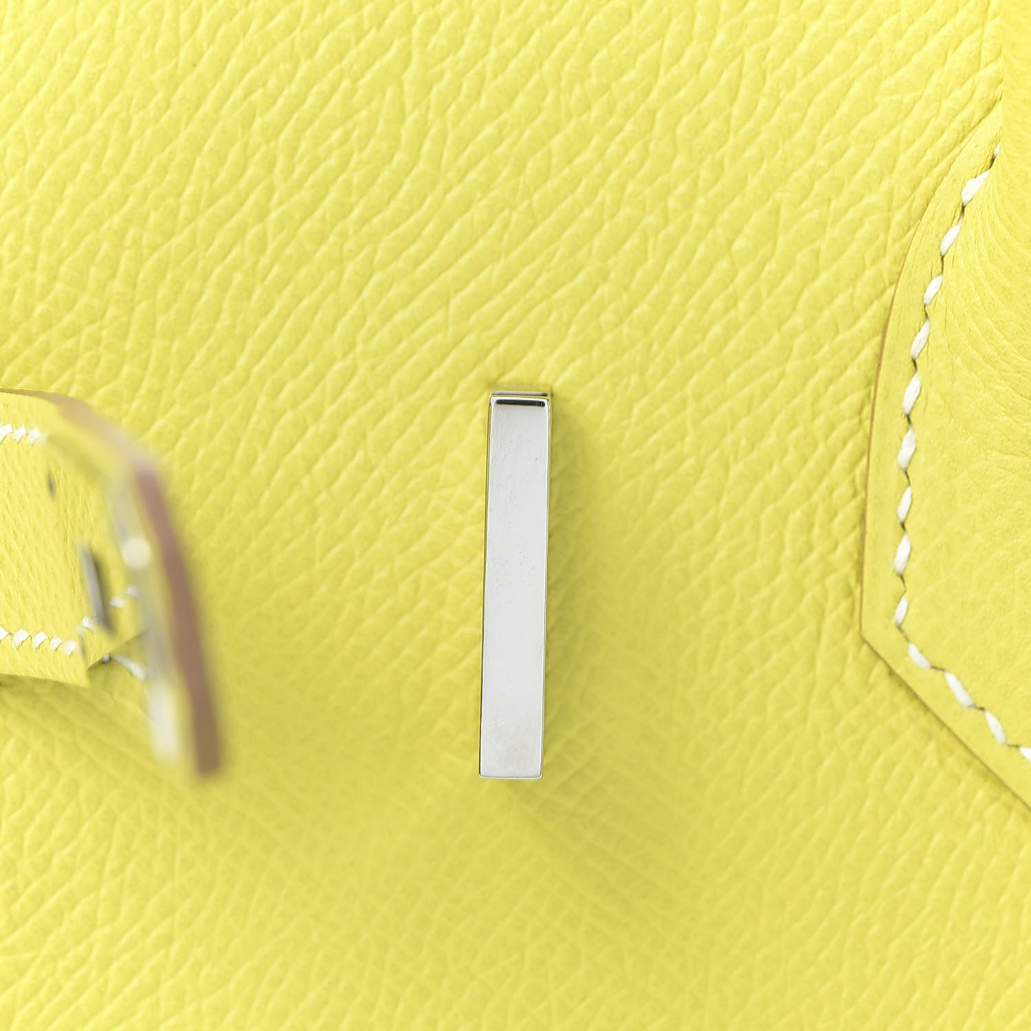 Hermes Epsom Candy Birkin 30 Lime Gris Perle 26 of 34