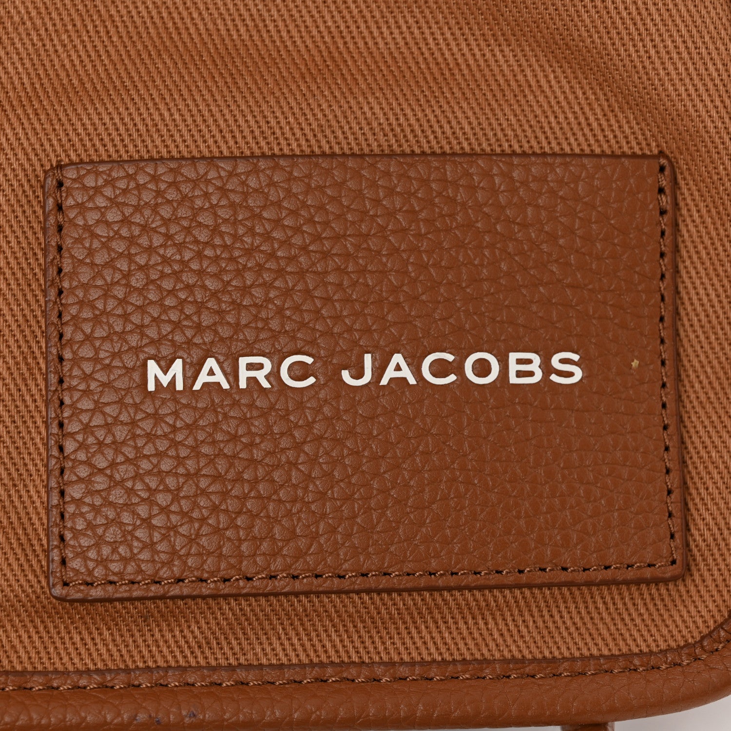 Marc Jacobs Grained Calfskin Medium The Tote Bag Argan Oil 6 of 17