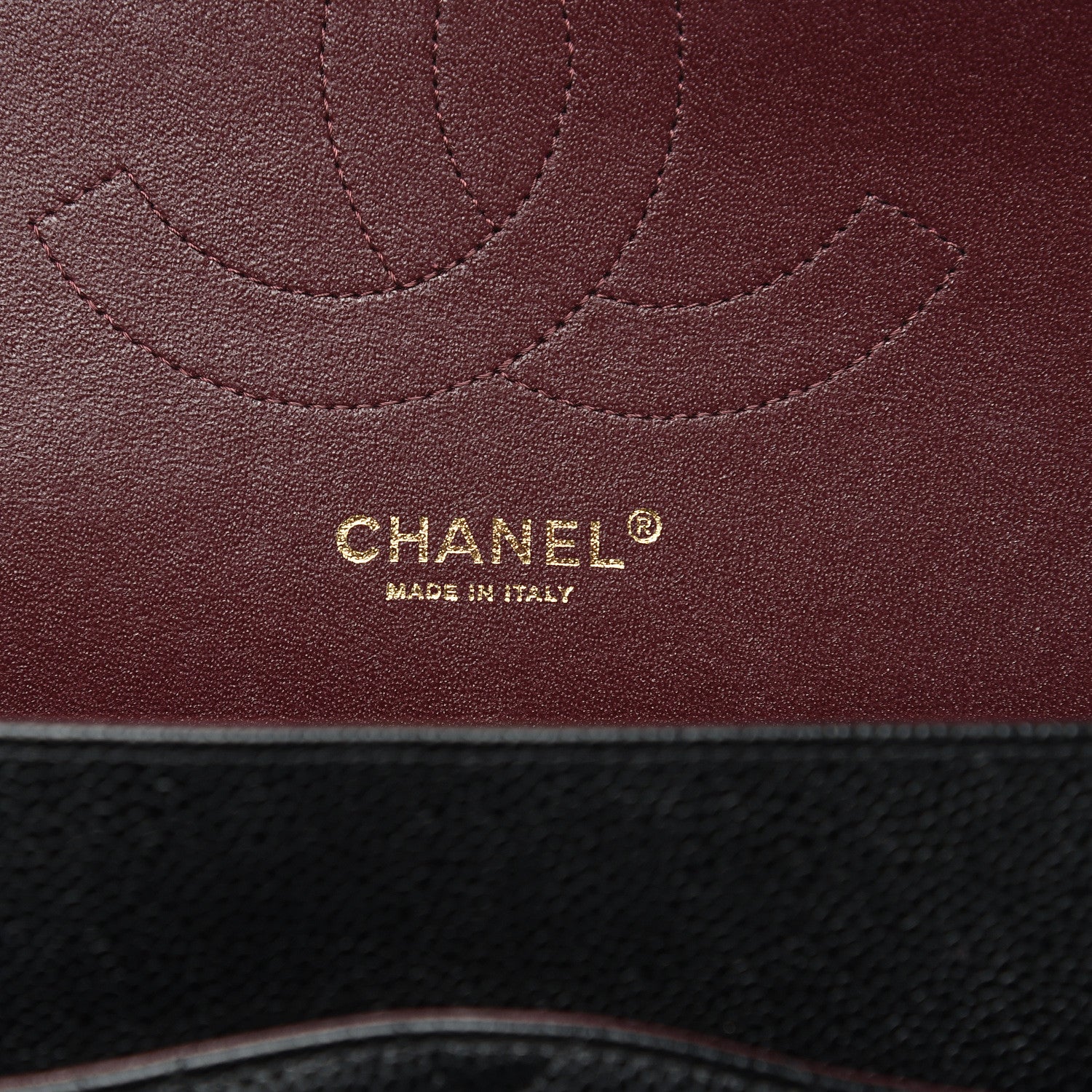 Chanel Caviar Quilted Jumbo Double Flap Black 6 of 13
