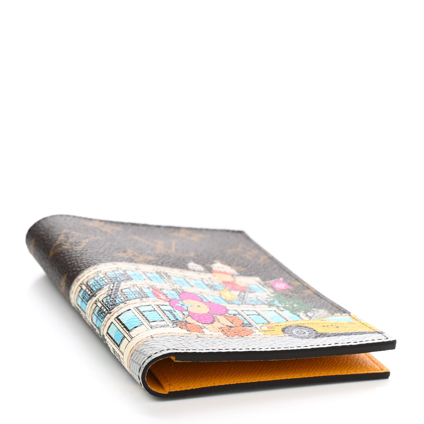 Monogram 2022 Christmas Animation New York Soho Passport Cover Yellow