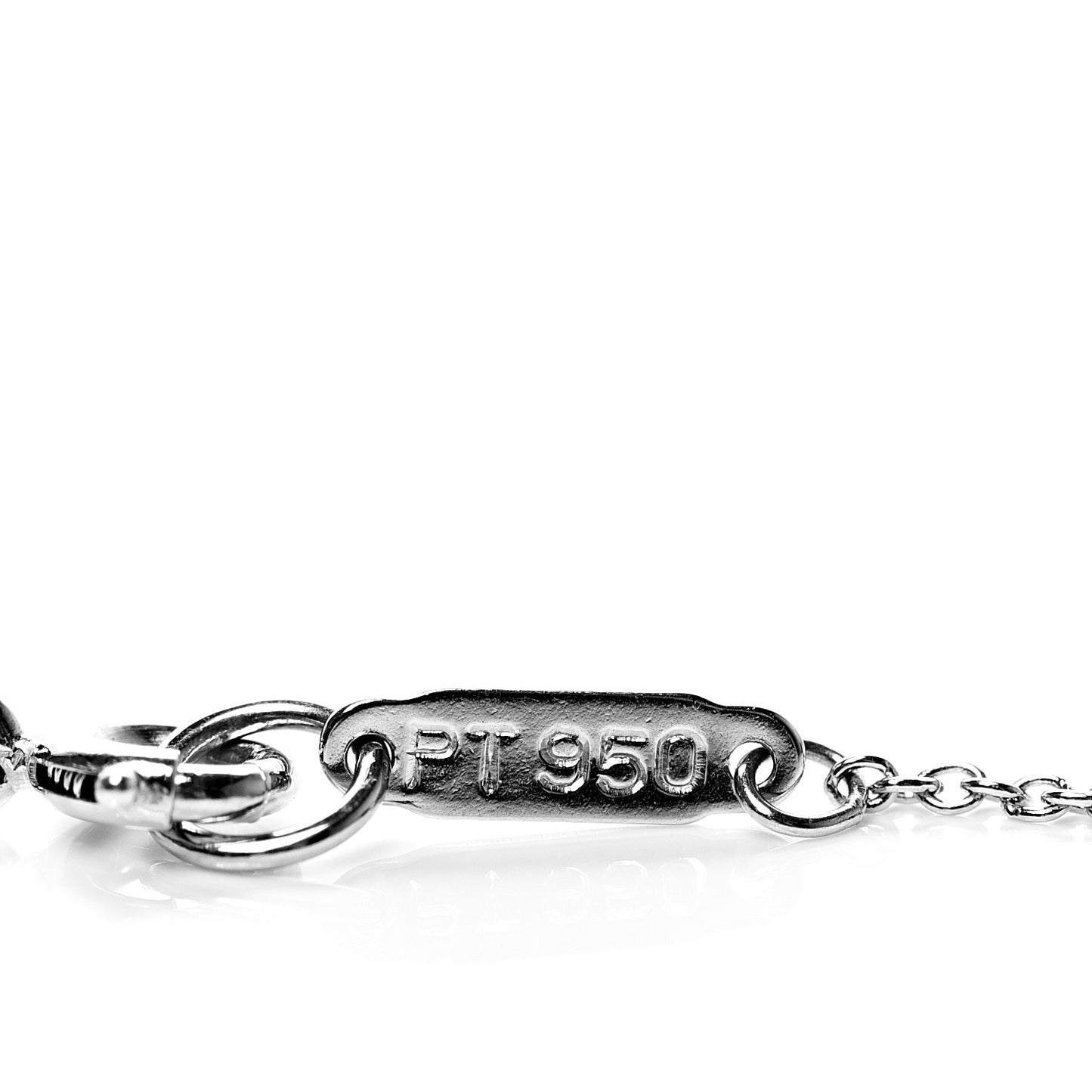 Platinum Diamond Petal Flower Necklace