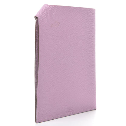 Hermes Epsom Tarmac PM Passport Holder Mauve Sylvestre 3 of 7