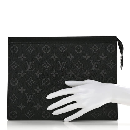 Louis Vuitton Monogram Eclipse Pochette Voyage MM 2 of 8