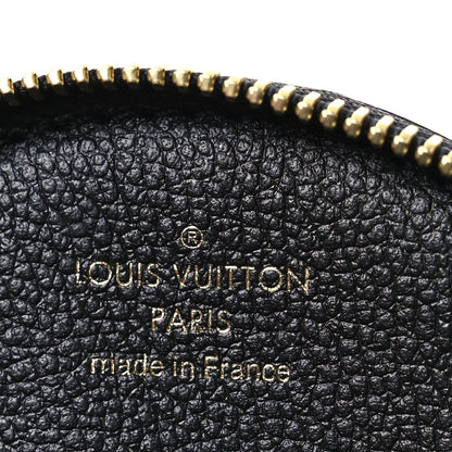 Louis Vuitton LV x TM Monogram Multicolor Marellini Round Coin Purse Black 6 of 6