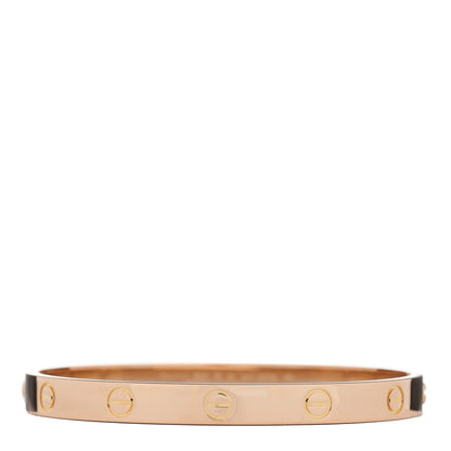 Cartier 18K Pink Gold LOVE Bracelet 17 1 of 4