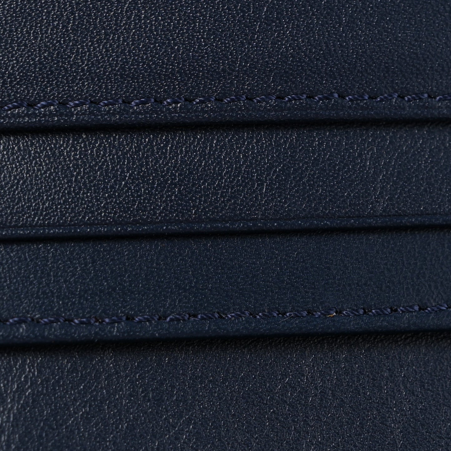 Overdyed Calfskin Horseferry Check Porter Continental Wallet Blue Carbon