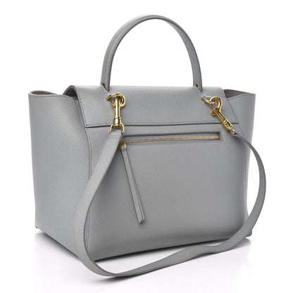 Celine Grained Calfskin Mini Belt Bag Cloud 2 of 15
