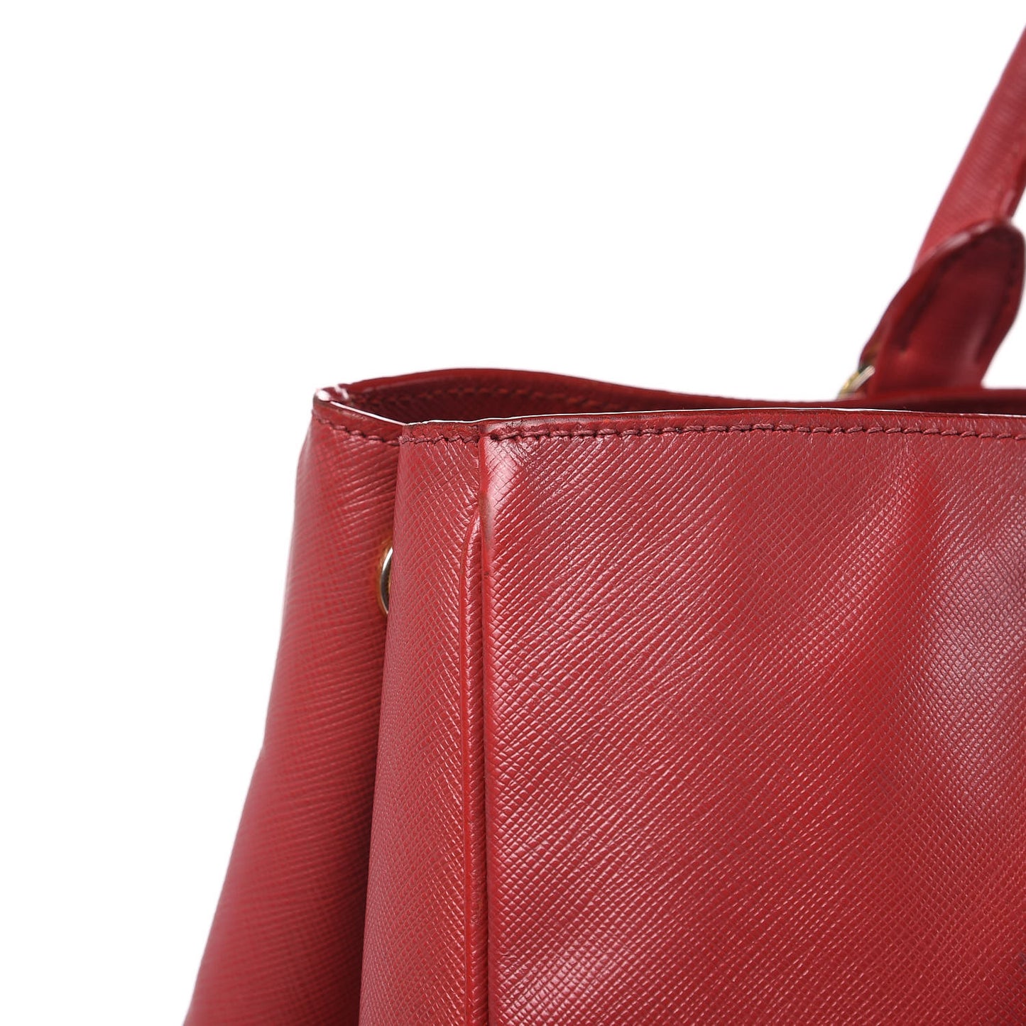 Saffiano Lux Large Tote Fuoco